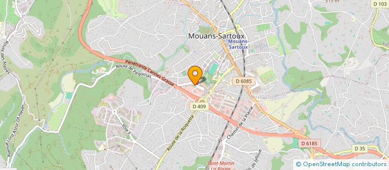 localisation de l'entreprise SOCIETE NOUVELLE CARRELAGE AZUREEN à MOUANS-SARTOUX