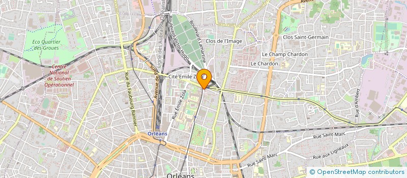localisation de l'entreprise SOCIETE NOUVELLE CARROSSERIE ORLEANAISE à ORLEANS