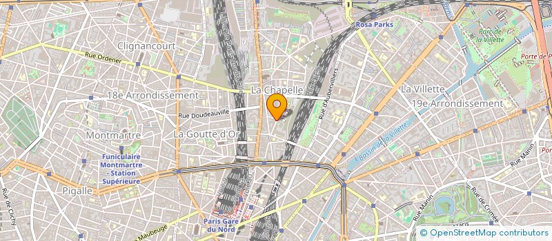 localisation de l'entreprise SOCIETE NOUVELLE CARROSSERIE ROUSSEAU à PARIS