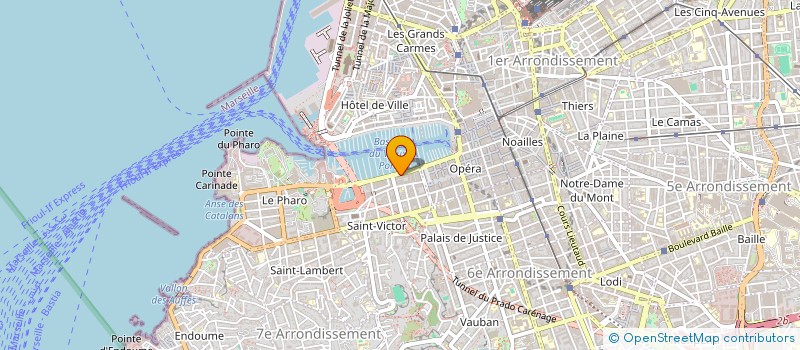 localisation de l'entreprise SOCIETE NOUVELLE CASTALDI à MARSEILLE