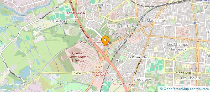 localisation de l'entreprise SOCIETE NOUVELLE CATALYS  SAINT-JACQUES-DE-LA-LANDE