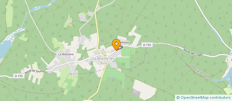 localisation de l'entreprise SOCIETE NOUVELLE CBG MIGNOT à LA BREILLE-LES-PINS