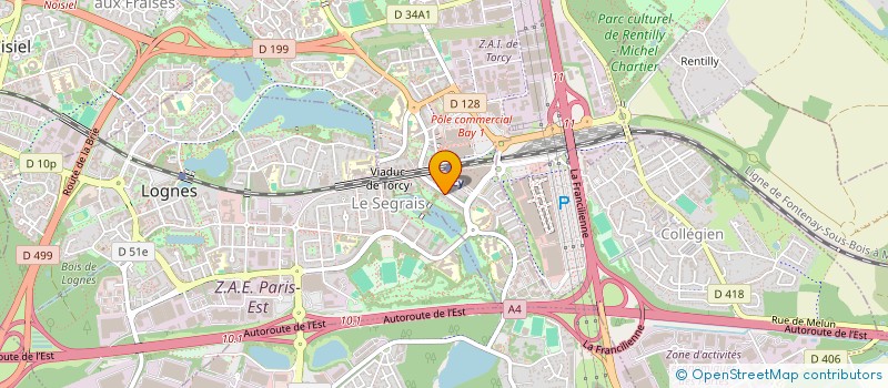 localisation de l'entreprise SOCIETE NOUVELLE CCM à TORCY