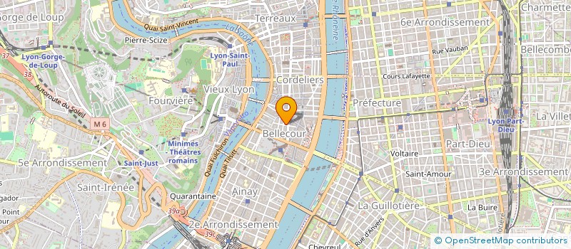 localisation de l'entreprise SOCIETE NOUVELLE CEPAV  LYON