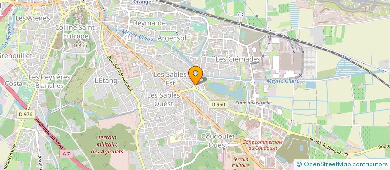 localisation de l'entreprise SOCIETE NOUVELLE CERA MOD à ORANGE