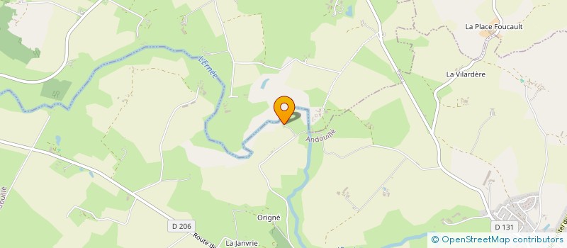 localisation de l'entreprise SOCIETE NOUVELLE CFC  ANDOUILLE