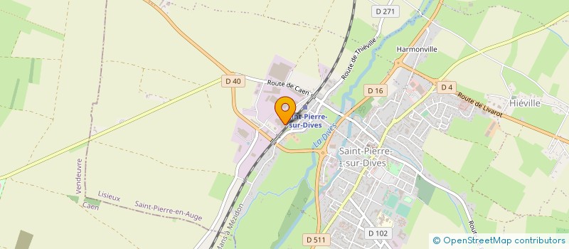 localisation de l'entreprise SOCIETE NOUVELLE CIBEM  SAINT-PIERRE-EN-AUGE