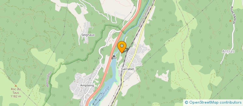 localisation de l'entreprise SOCIETE NOUVELLE COFFRA T.P à MERCUS-GARRABET