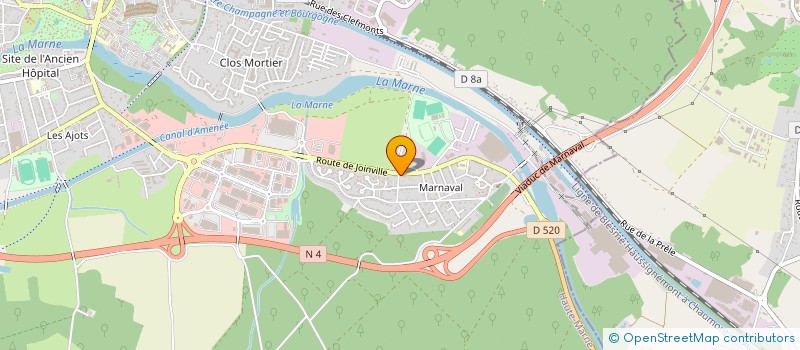 localisation de l'entreprise SOCIETE NOUVELLE COLLET à SAINT-DIZIER