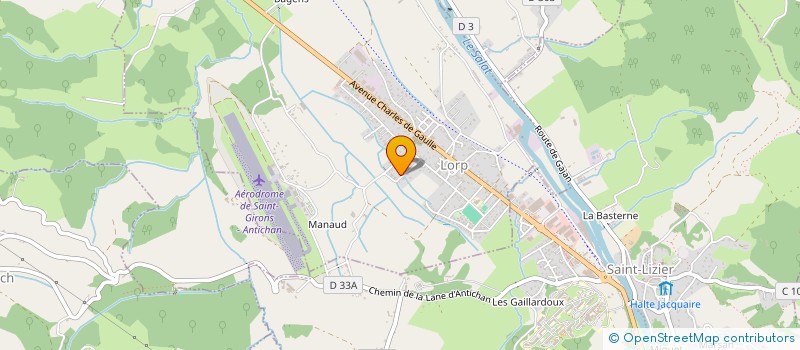 localisation de l'entreprise SOCIETE NOUVELLE COMETER à LORP-SENTARAILLE