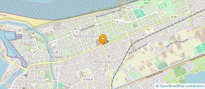 localisation de l'entreprise SOCIETE NOUVELLE COMPAC à DUNKERQUE