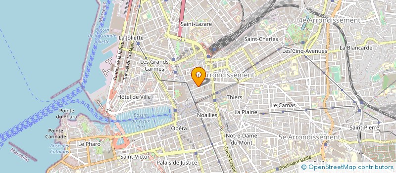 localisation de l'entreprise SOCIETE NOUVELLE COMPTOIR PROVIDENCE à MARSEILLE