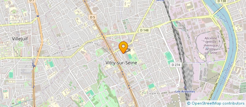 localisation de l'entreprise SOCIETE NOUVELLE CONCEPT DE LA FERME à VITRY-SUR-SEINE