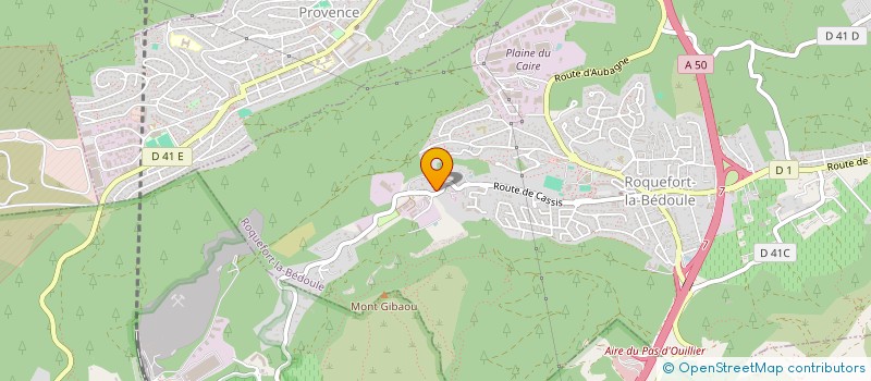localisation de l'entreprise SOCIETE NOUVELLE CORTES à ROQUEFORT-LA-BEDOULE