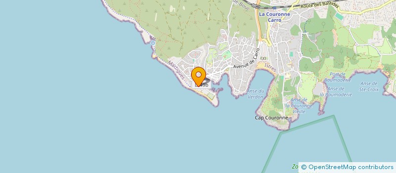 localisation de l'entreprise SOCIETE NOUVELLE COTE ET MER  MARTIGUES