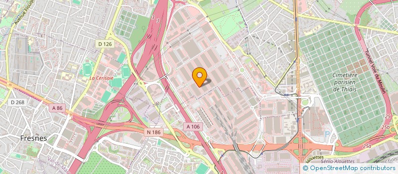 localisation de l'entreprise SOCIETE NOUVELLE CRESPI ET COMPAGNIE  CHEVILLY LARUE