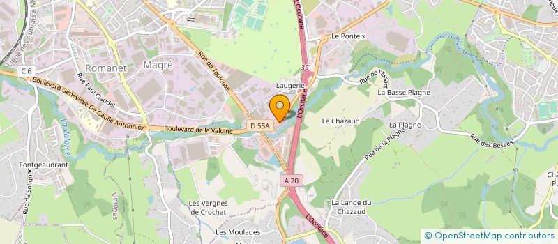 localisation de l'entreprise SOCIETE NOUVELLE D'AMEUBLEMENT DU LIMOUSIN SARL à FEYTIAT