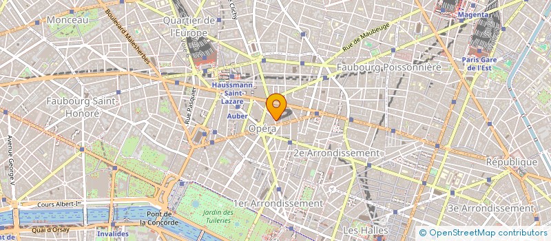 localisation de l'entreprise SOCIETE NOUVELLE D'AUTOMOBILE PARISIENNE  PARIS