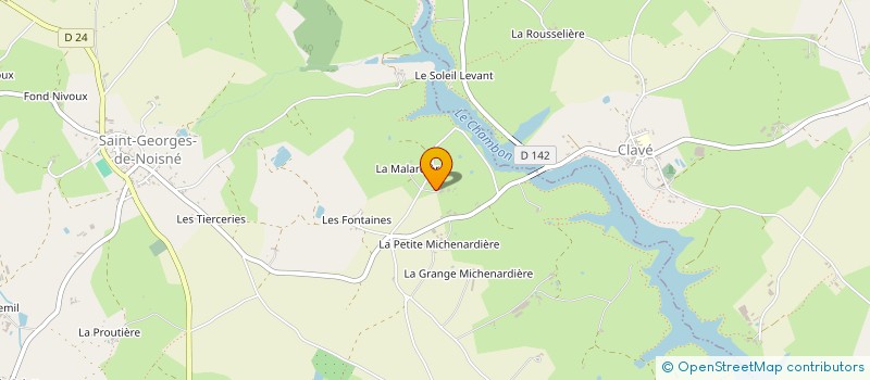 localisation de l'entreprise SOCIETE NOUVELLE D'ELECTRICITE ET DE PLOMBERIE  SAINT-GEORGES-DE-NOISNE