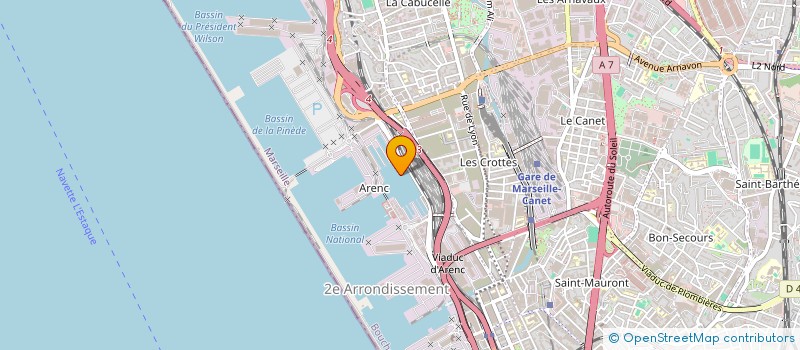 localisation de l'entreprise SOCIETE NOUVELLE D ENTREPRISE à MARSEILLE 2EME