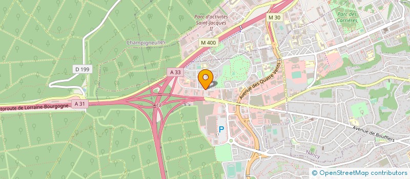 localisation de l'entreprise SOCIETE NOUVELLE D'EXPLOITATION BATWORK à LAXOU