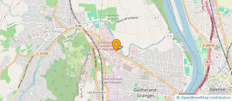 localisation de l'entreprise SOCIETE NOUVELLE D EXPLOITATION BESSY CHAUVET à SAINT-PERAY