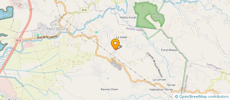 localisation de l'entreprise SOCIETE NOUVELLE D'EXPLOITATION DE CARRIERES MAC à RIVIERE-SALEE