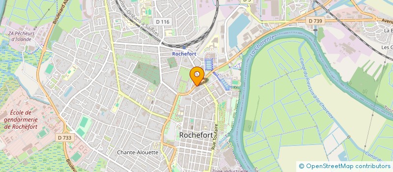 localisation de l'entreprise SOCIETE NOUVELLE D'EXPLOITATION DE L'HOTEL DES REMPARTS à ROCHEFORT