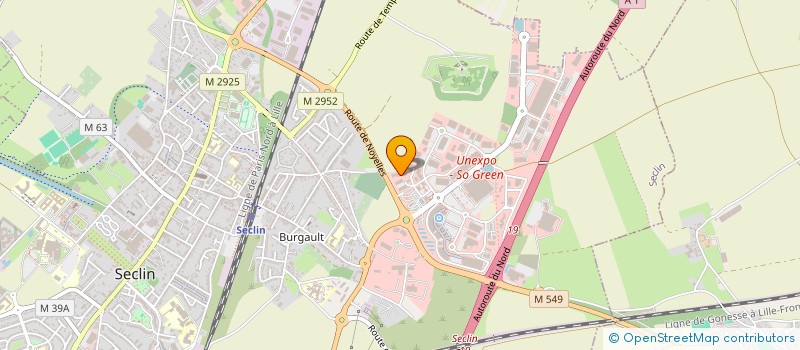 localisation de l'entreprise SOCIETE NOUVELLE D'EXPLOITATION DES ETABLISSEMENTS BOIDIN PERE ET FILS  SECLIN