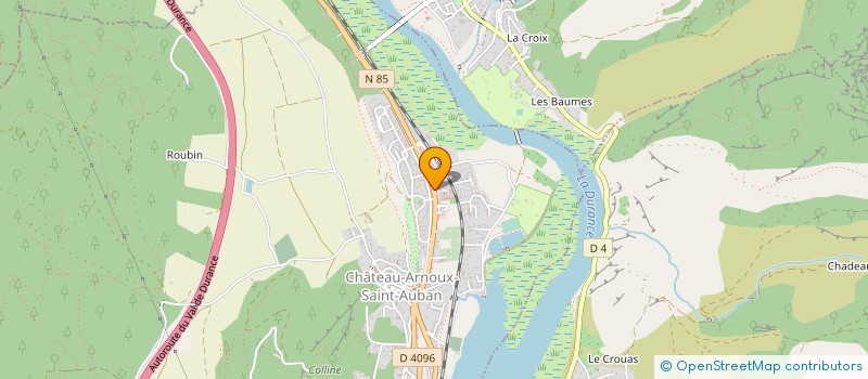 localisation de l'entreprise SOCIETE NOUVELLE D'EXPLOITATION DU GARAGE PLANTEVIN à CHATEAU ARNOUX SAINT AUBAN