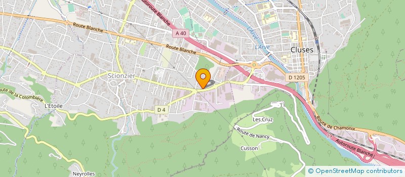 localisation de l'entreprise SOCIETE NOUVELLE D'EXPLOITATON DES ETABLISSEMENTS BALLESTO FRED à SCIONZIER