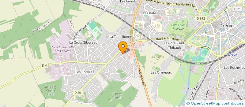 localisation de l'entreprise SOCIETE NOUVELLE D'INSTALLATION DE CHAUFFAGE à VERNOUILLET