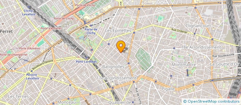 localisation de l'entreprise SOCIETE NOUVELLE DAUTANCOURT à PARIS