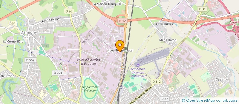 localisation de l'entreprise SOCIETE NOUVELLE DE BATIMENT à VALFRAMBERT
