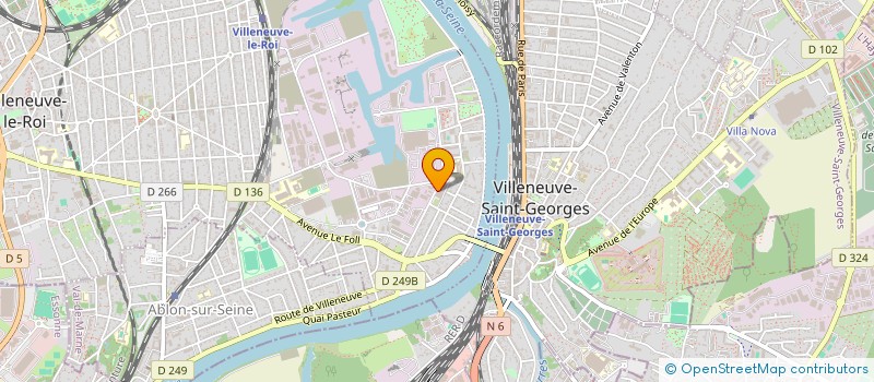 localisation de l'entreprise SOCIETE NOUVELLE DE BATIMENT (SNB) à VILLENEUVE-LE-ROI