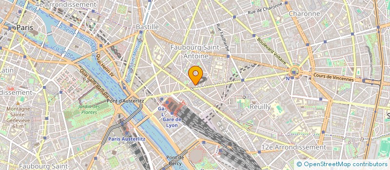 localisation de l'entreprise SOCIETE NOUVELLE DE CHARENTON  PARIS