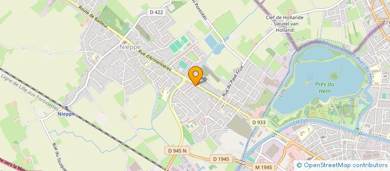 localisation de l'entreprise SOCIETE NOUVELLE DE CONFECTION à NIEPPE