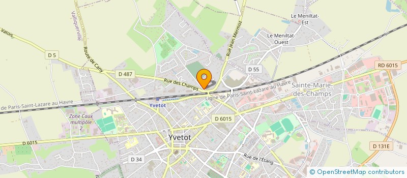 localisation de l'entreprise SOCIETE NOUVELLE DE CONFECTION à YVETOT