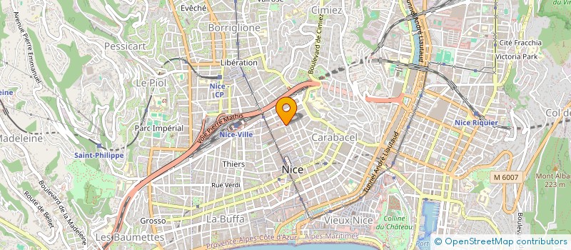 localisation de l'entreprise SOCIETE NOUVELLE DE CONSTRUCTION ET D'ABATTAGE à NICE