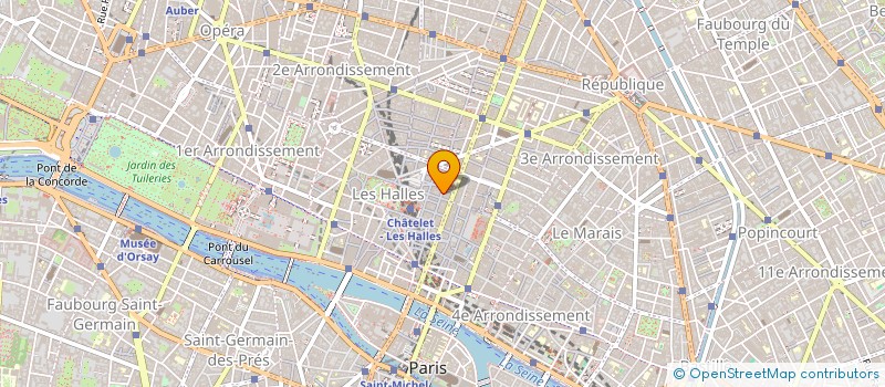 localisation de l'entreprise SOCIETE NOUVELLE DE DIFFUSION PARISIENNE  PARIS