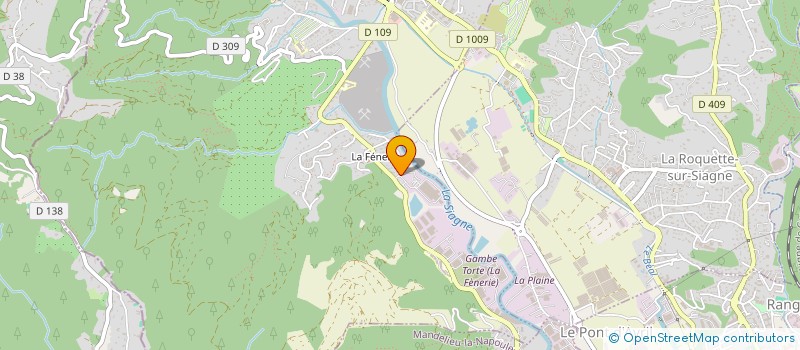localisation de l'entreprise SOCIETE NOUVELLE DE DISTRIBUTION ALIMENTAIRE à PEGOMAS