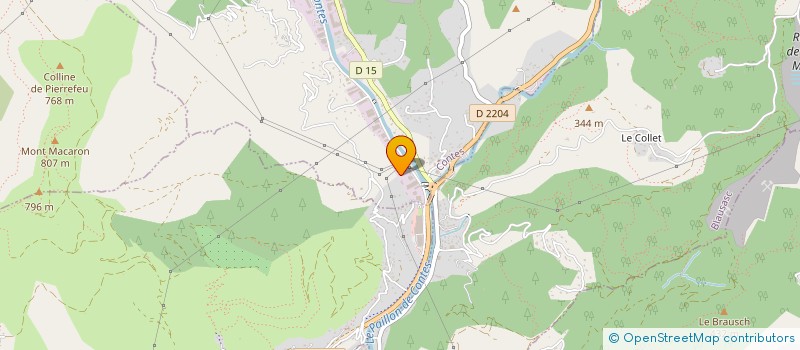 localisation de l'entreprise SOCIETE NOUVELLE DE GALVANOPLASTIE à CONTES