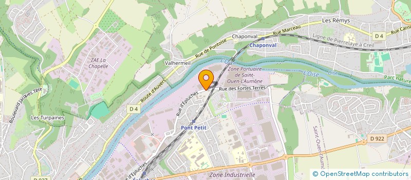 localisation de l'entreprise SOCIETE NOUVELLE DE GESTION  SAINT-OUEN-L'AUMONE