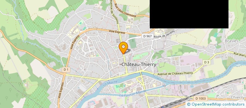 localisation de l'entreprise SOCIETE NOUVELLE DE LA FAUVETTE à CHATEAU-THIERRY