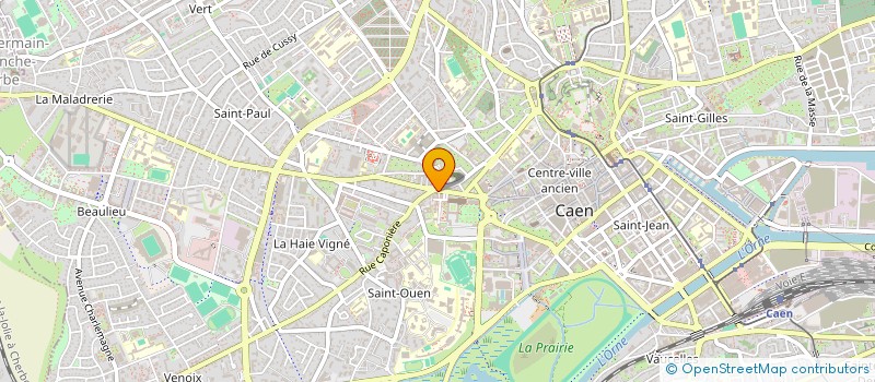 localisation de l'entreprise SOCIETE NOUVELLE DE LA MAISON DUTHILLEUL à CAEN