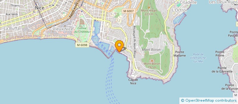 localisation de l'entreprise SOCIETE NOUVELLE DE LA RESERVE DE NICE  NICE