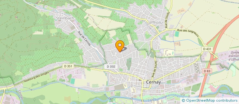 localisation de l'entreprise SOCIETE NOUVELLE DE MACONNERIE  STEINBACH