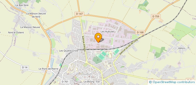 localisation de l'entreprise SOCIETE NOUVELLE DE MECANIQUE à LOUDUN