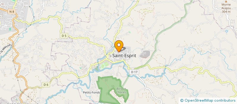 localisation de l'entreprise SOCIETE NOUVELLE DE POMPES FUNEBRES  SAINT-ESPRIT