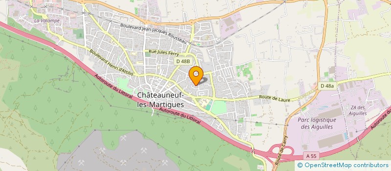 localisation de l'entreprise SOCIETE NOUVELLE DE RECTIFICATION à CHATEAUNEUF-LES-MARTIGUES